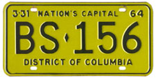1963 Sightseeing Bus plate no. BS-156