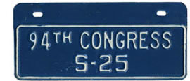 94th Congress (Senate) permit no. S-25