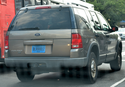 2012 Dealer plate no. DLR00012