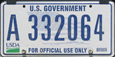 U.S. Dept. of Agriculture 2001 base no. A 332064