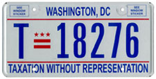 2009 Trailer plate no. T-18276