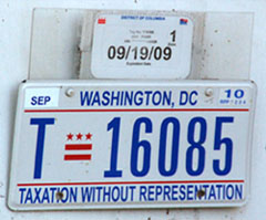 2009 Trailer plate no. T-18276