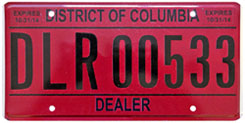 2013 Dealer plate no. 533