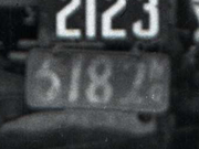 early Maryland plate no. 5182