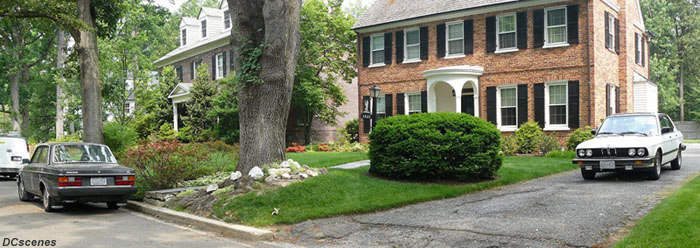 May 2007 street scene in Northwest Washington.